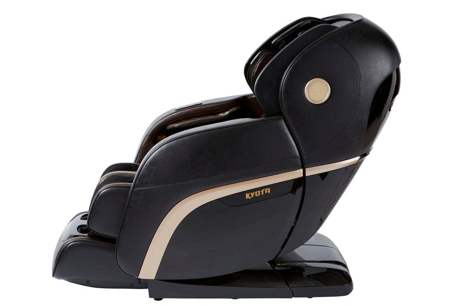 Kyota Kokoro M888 Massage Chair with advanced 4D massage technology, J-Track design, and integrated Bluetooth speakers for a personalized spa experience.