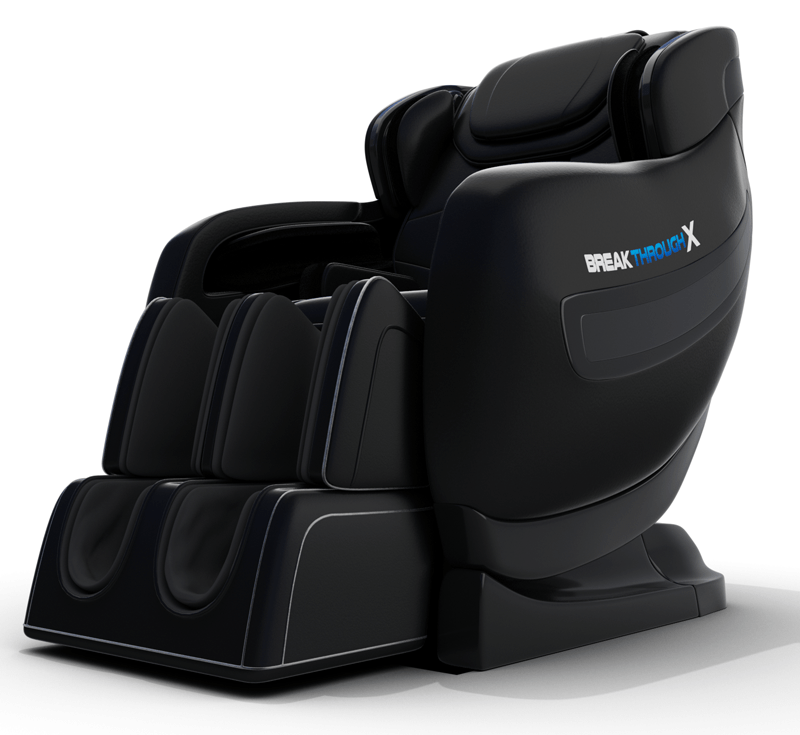 Medical Breakthrough 10 massage chair with reclining feature, designed to improve posture, reduce pain, and aid sleep.