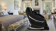 Medical Breakthrough 8 Plus massage chair in a bedroom, highlighting its ergonomic design and advanced full-body massage features.