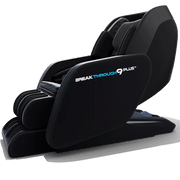 Medical Breakthrough 9 Plus black reclining massage chair with advanced therapeutic features for posture correction and full-body relaxation.