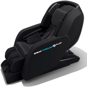 A black Medical Breakthrough 9 Plus massage chair designed for posture correction, pain reduction, and improved sleep with advanced therapeutic systems.