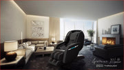 Medical Breakthrough 9 Plus massage chair in a living room, designed to improve posture, reduce pain, and help you fall asleep.